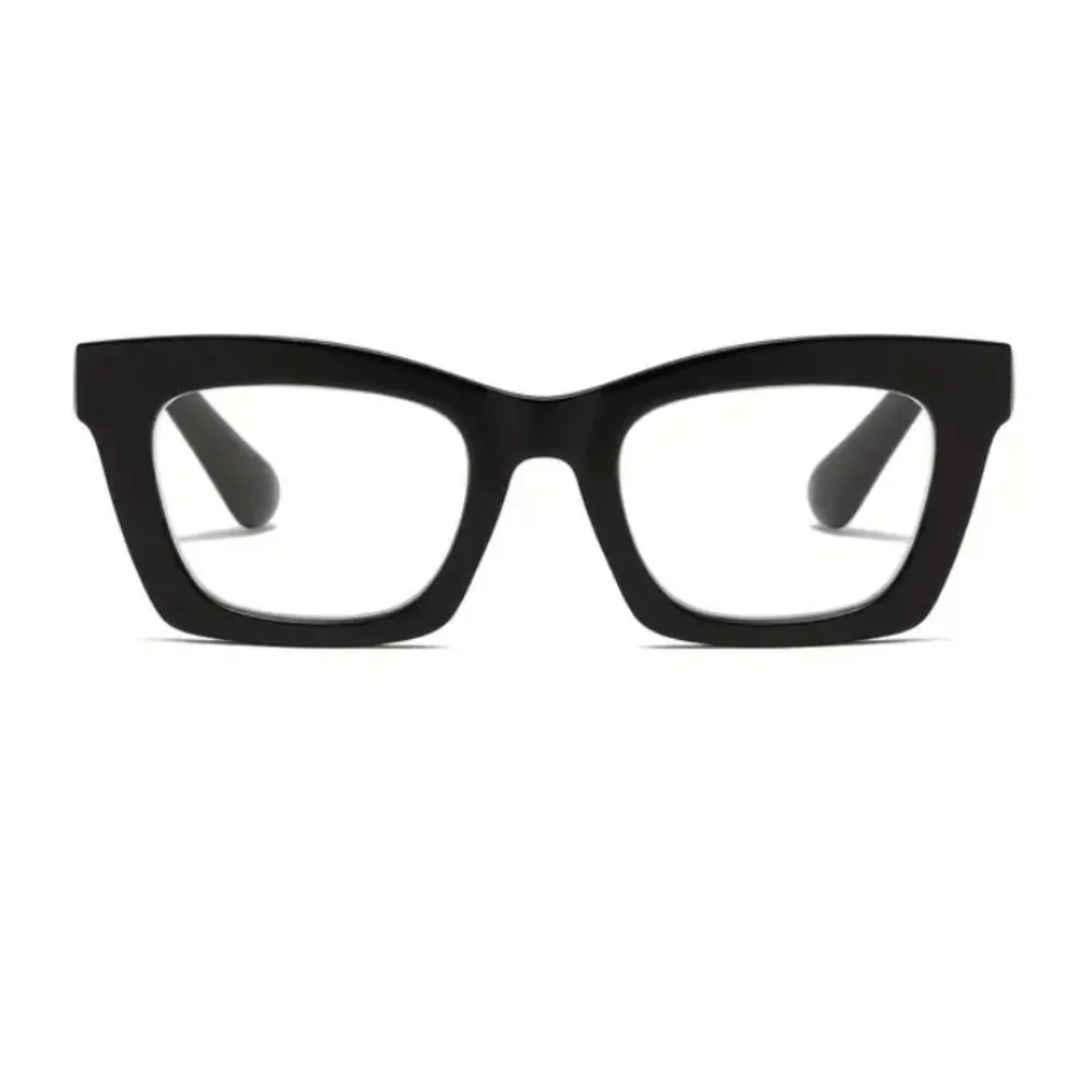 +2.00 Square Reading glasses Oprah style Blue light blocking readers